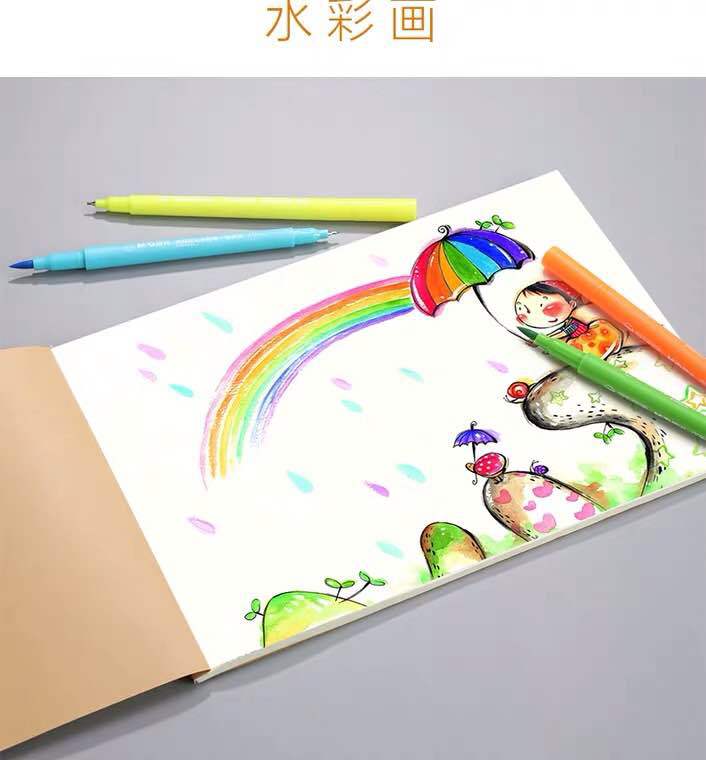 封面材质纸质是否可黏贴否型号18k牛皮草稿本货号18k牛皮草稿本品牌