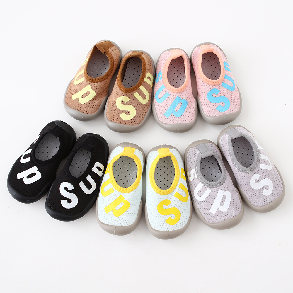 ins same korean autumn and winter sup children‘s indoor shoes baby socks baby toddler shoes floor socks