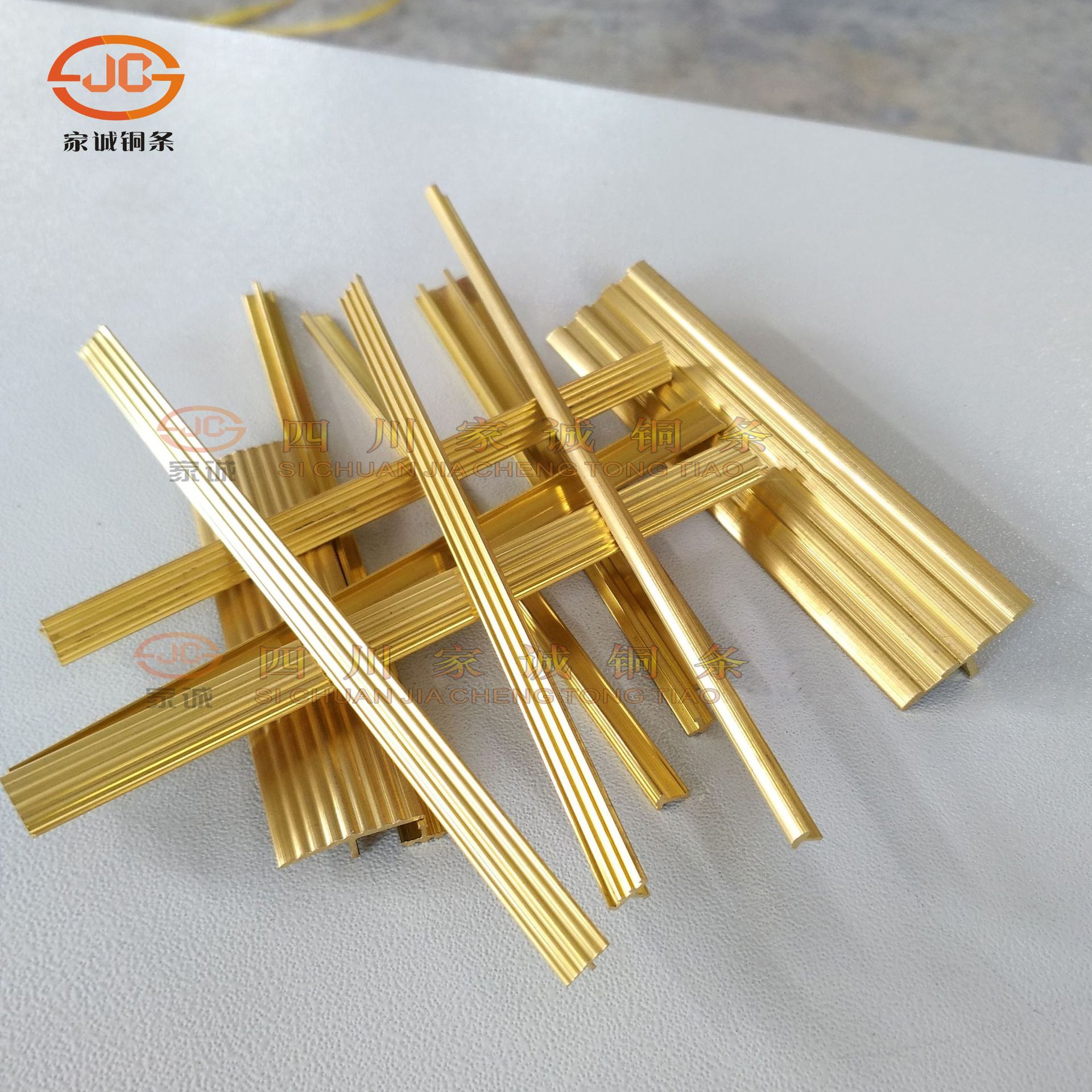 踏步铜条 楼梯防滑铜条 木地板门口补缝 铜压条 梅花型防滑铜条