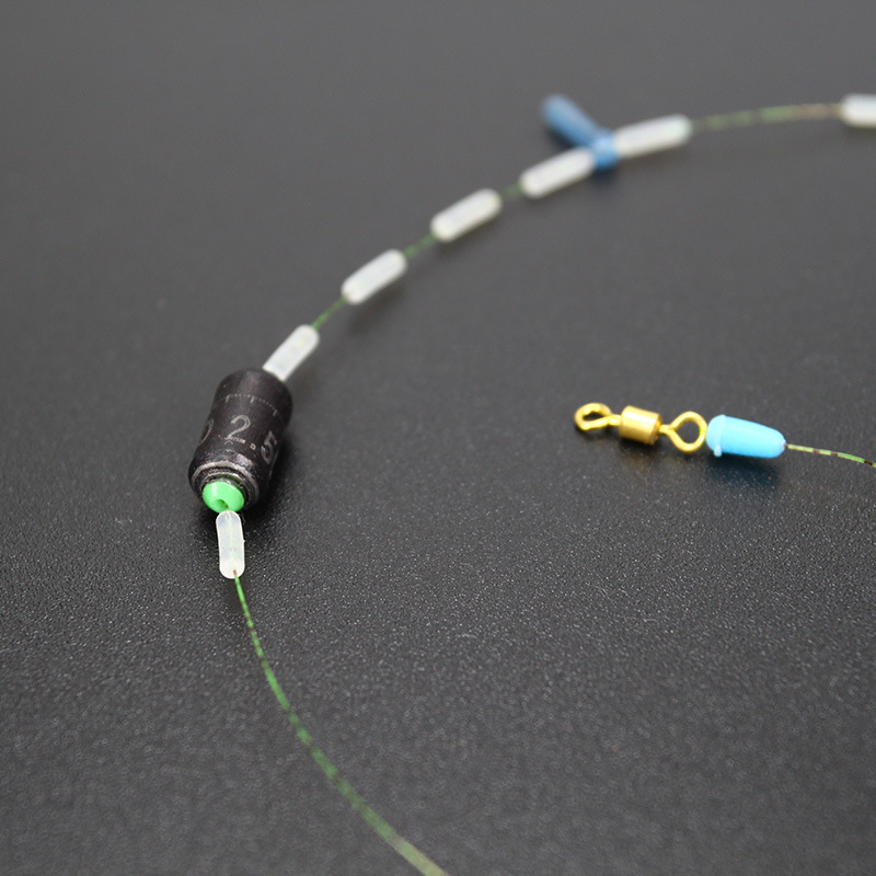 供应钓鱼斑点隐形线组套装手工绑好成品台钓主线垂钓用品渔具批发