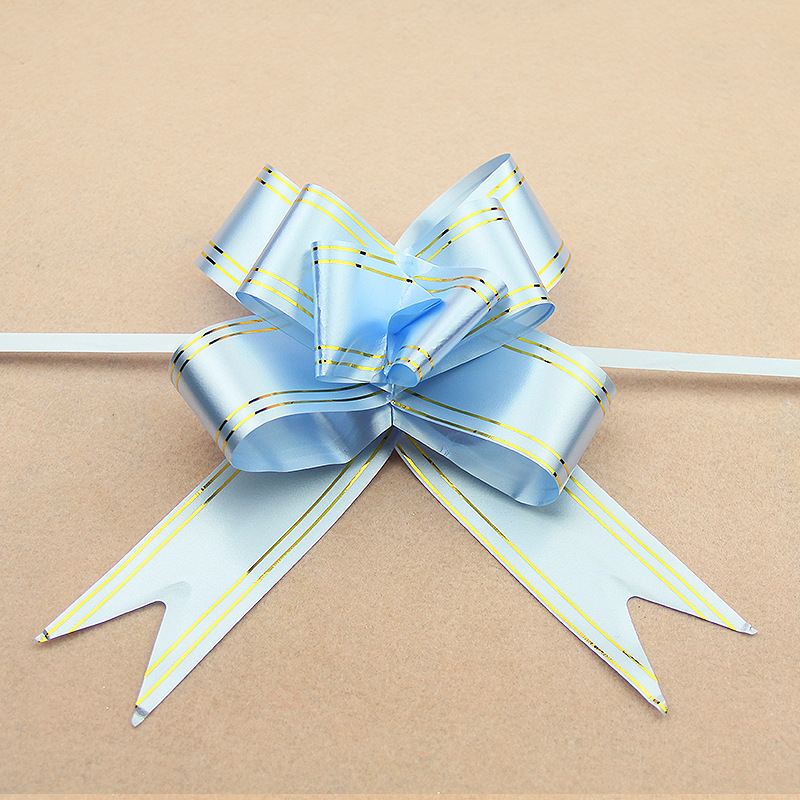 创意款婚车扎花彩带蝴蝶结手拉花礼品包装饰品车把手扎花大号拉花