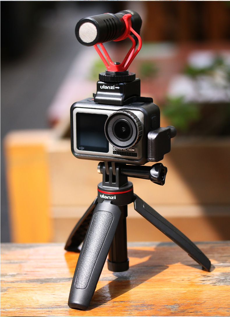 ulanzi mt-09 gopro hero8 black 运动相机通用手柄延长杆三脚架