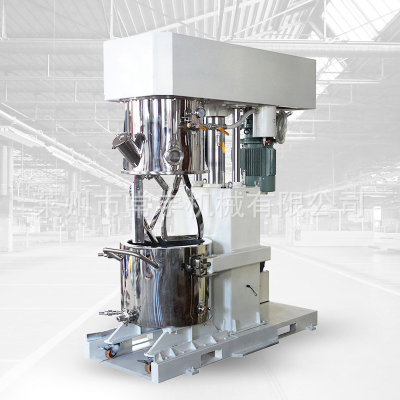 真空搅拌机双行星真空动力混合机中高粘度膏状物料行星搅拌机
