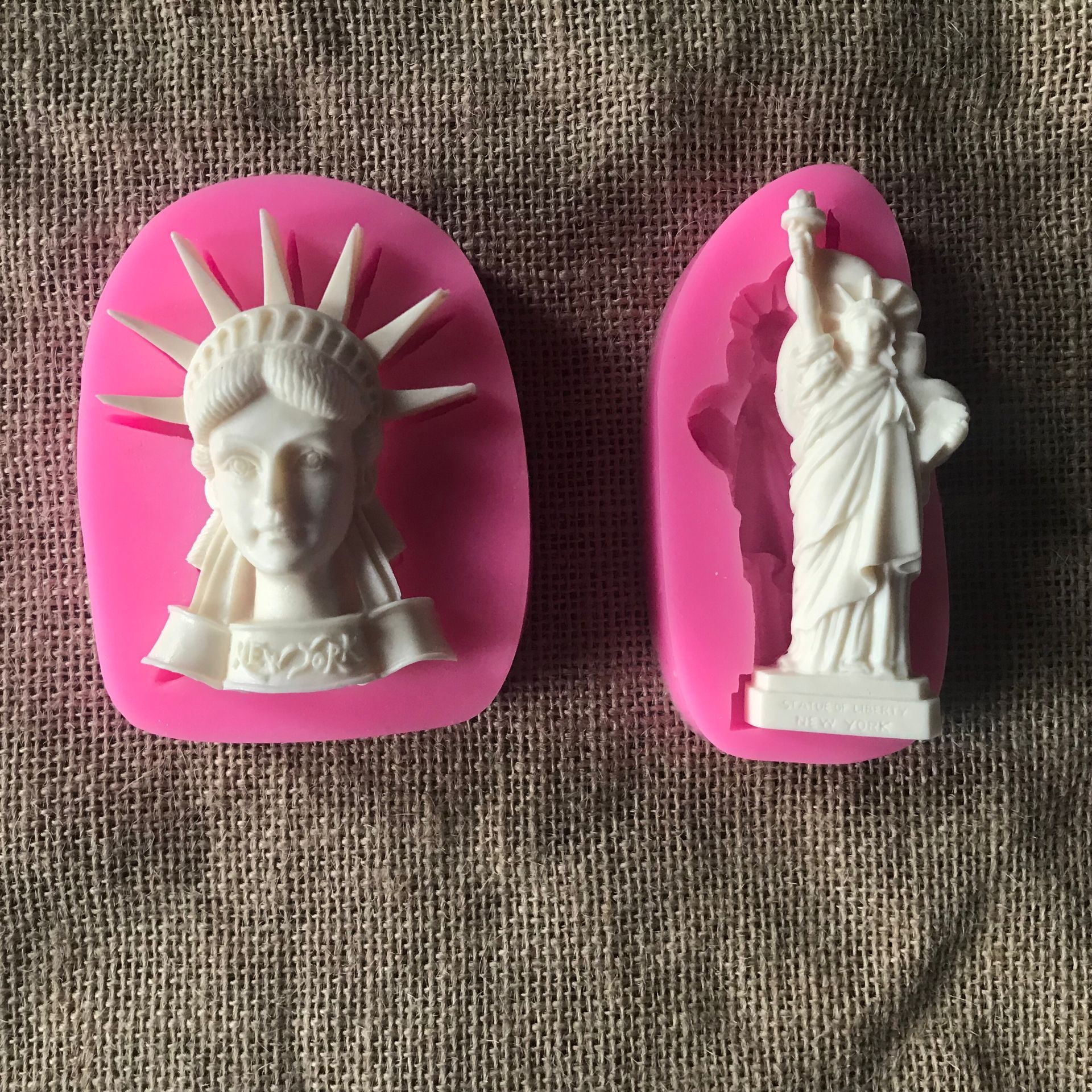女神头像硅胶模具 香薰石膏模具