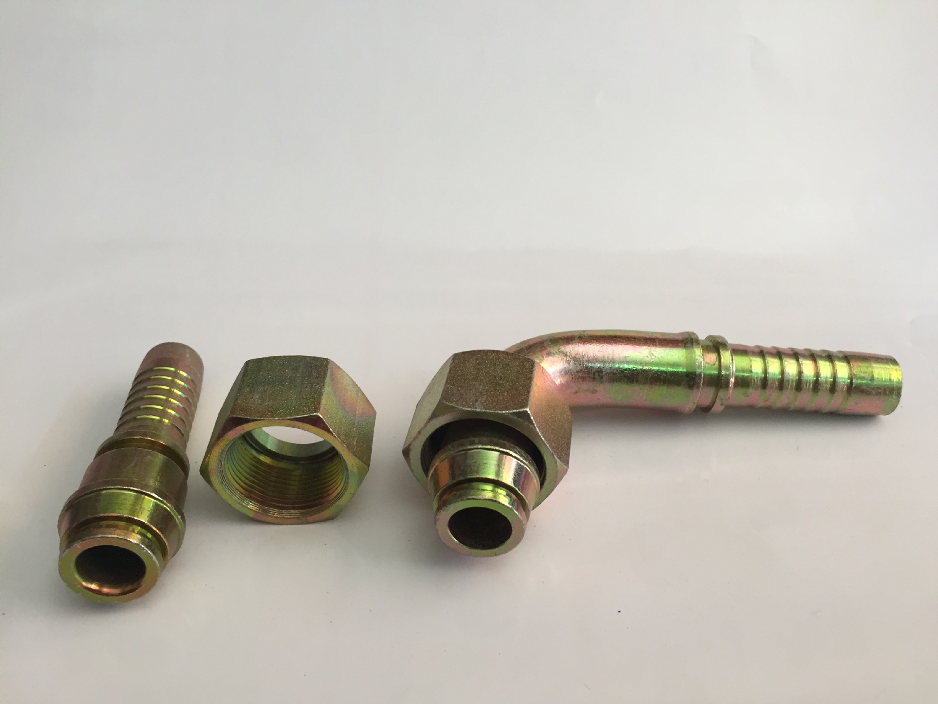 厂家直销液压接头管接头法兰配件液压卡套接头油管接头h型啤喉咀