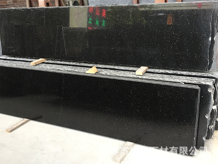 花岗岩金沙黑门槛石窗台石门口石外墙地面工厂直接供应成品发货