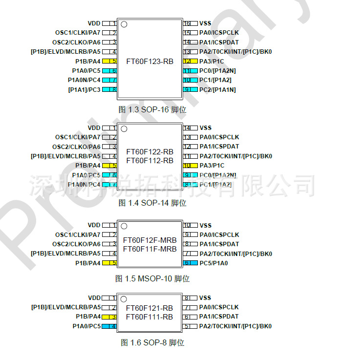 ft60f12f-mrb msop10 辉芒微fmd 2k pwm lvd 原装正品
