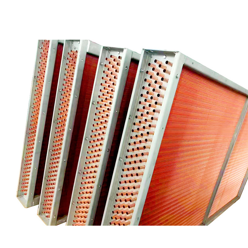 铜箔防腐翅片换热器 常规平板式l型v型u型冷凝器蒸发器 散热器