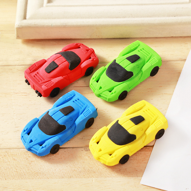 创意可拆卸小汽车橡皮擦个性跑车橡皮 学生学习文具办公用品批发