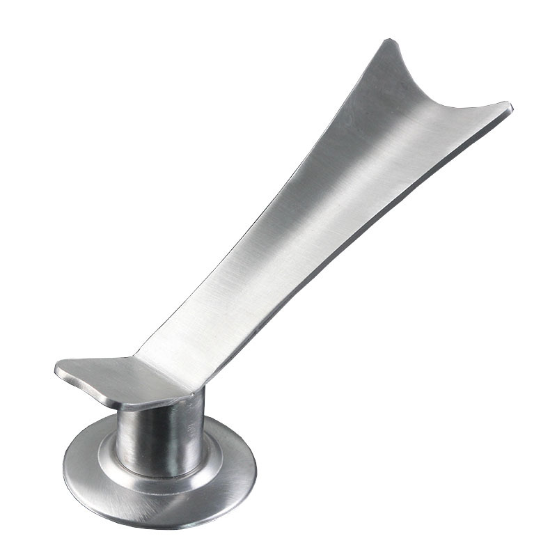 不锈钢可立锅盖手柄把手厨房用品配件大号顶珠盖帽如意立式炒锅柄