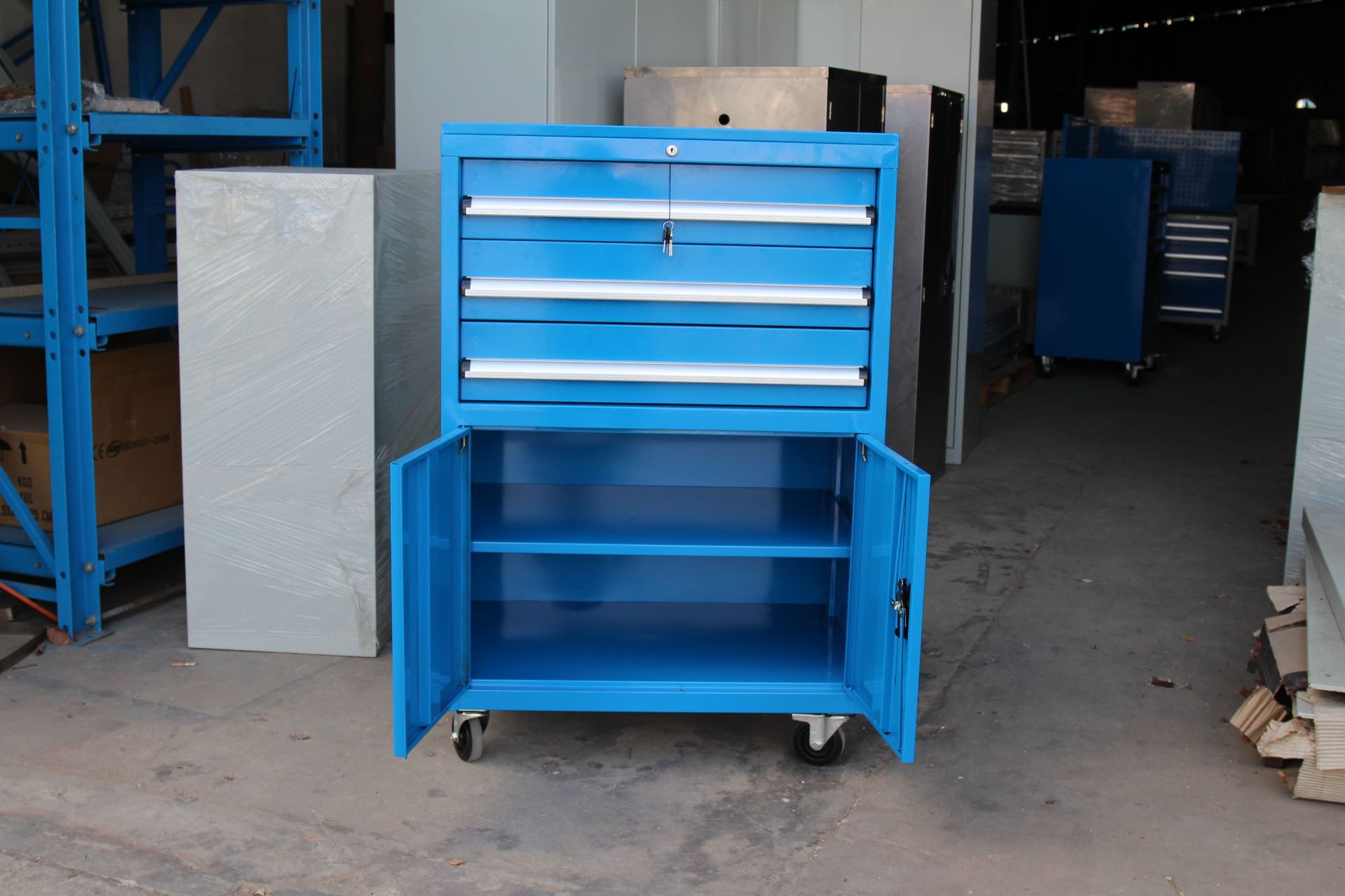 东莞金属工具柜,铁板工具柜,单开门工具柜