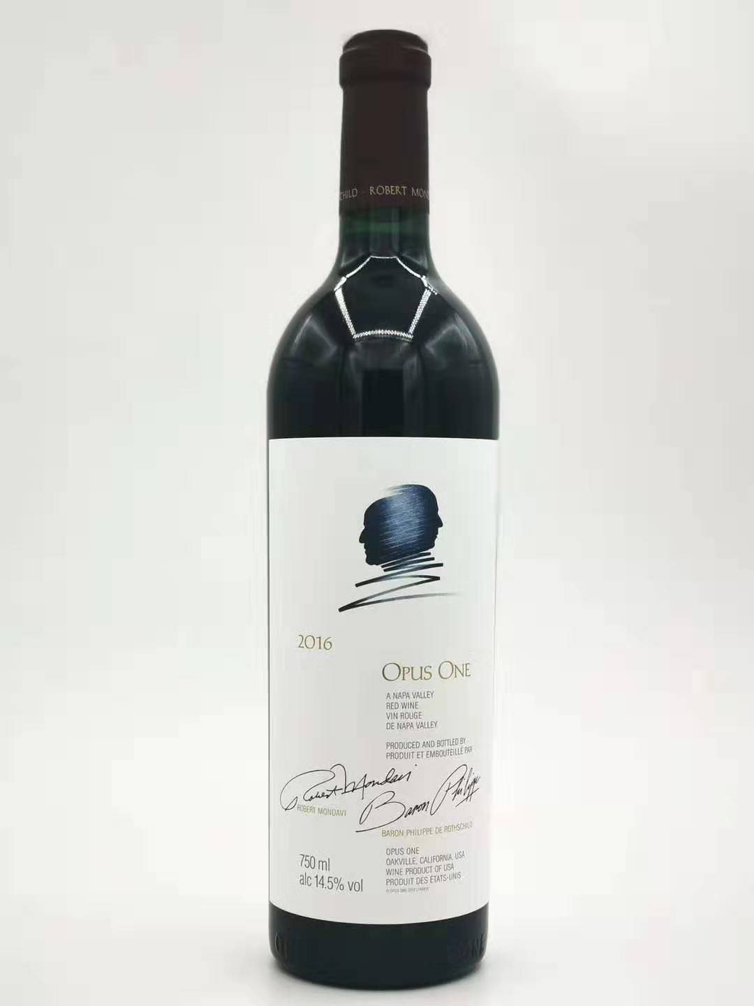 美国纳帕谷-2016年作品一号红葡萄酒opus one