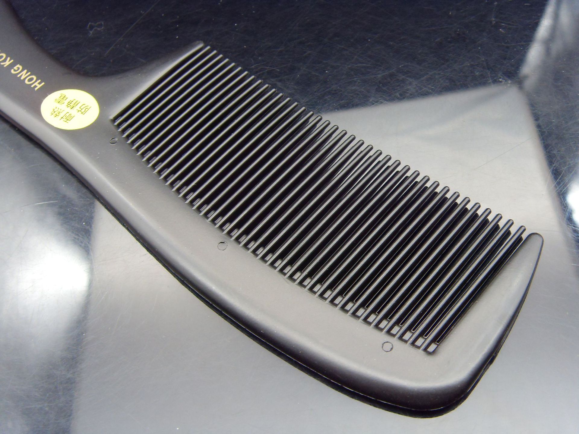 批发头梳 美发梳 黑色带手柄梳子 嘉美dt995 个人美发用梳子