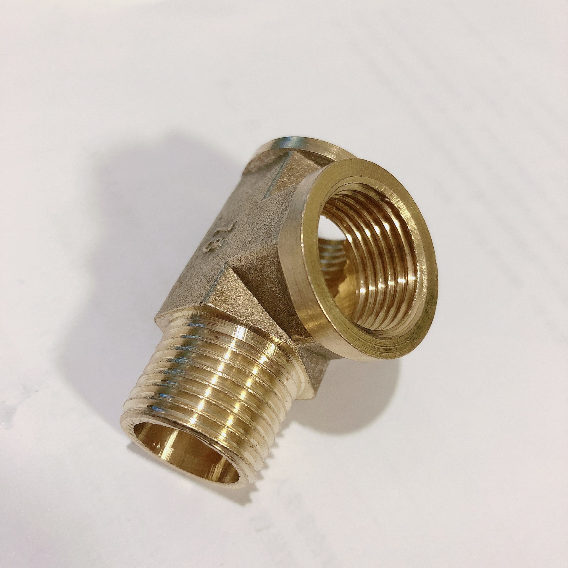 4分铜异径三通【外外内三通】外丝外丝内丝三通 水暖配件