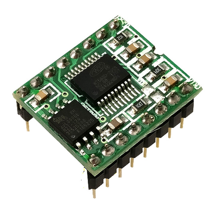 wt588d系列语音模块语音芯片 16p-8m内存