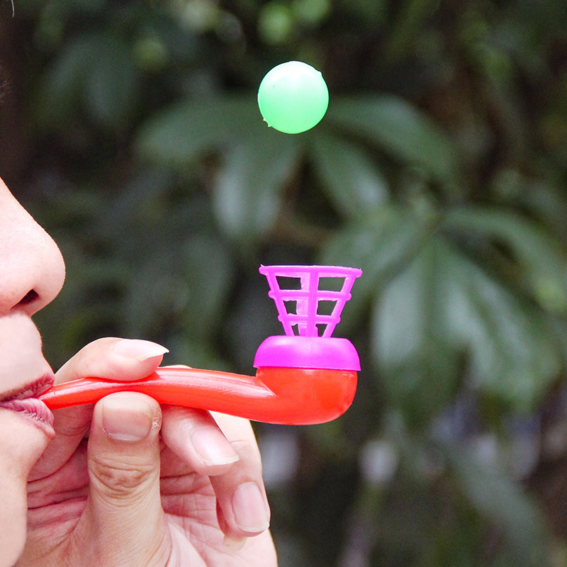 悬浮吹球玩具 悬空烟斗80后怀旧经典儿童节小礼物批发地推小礼品