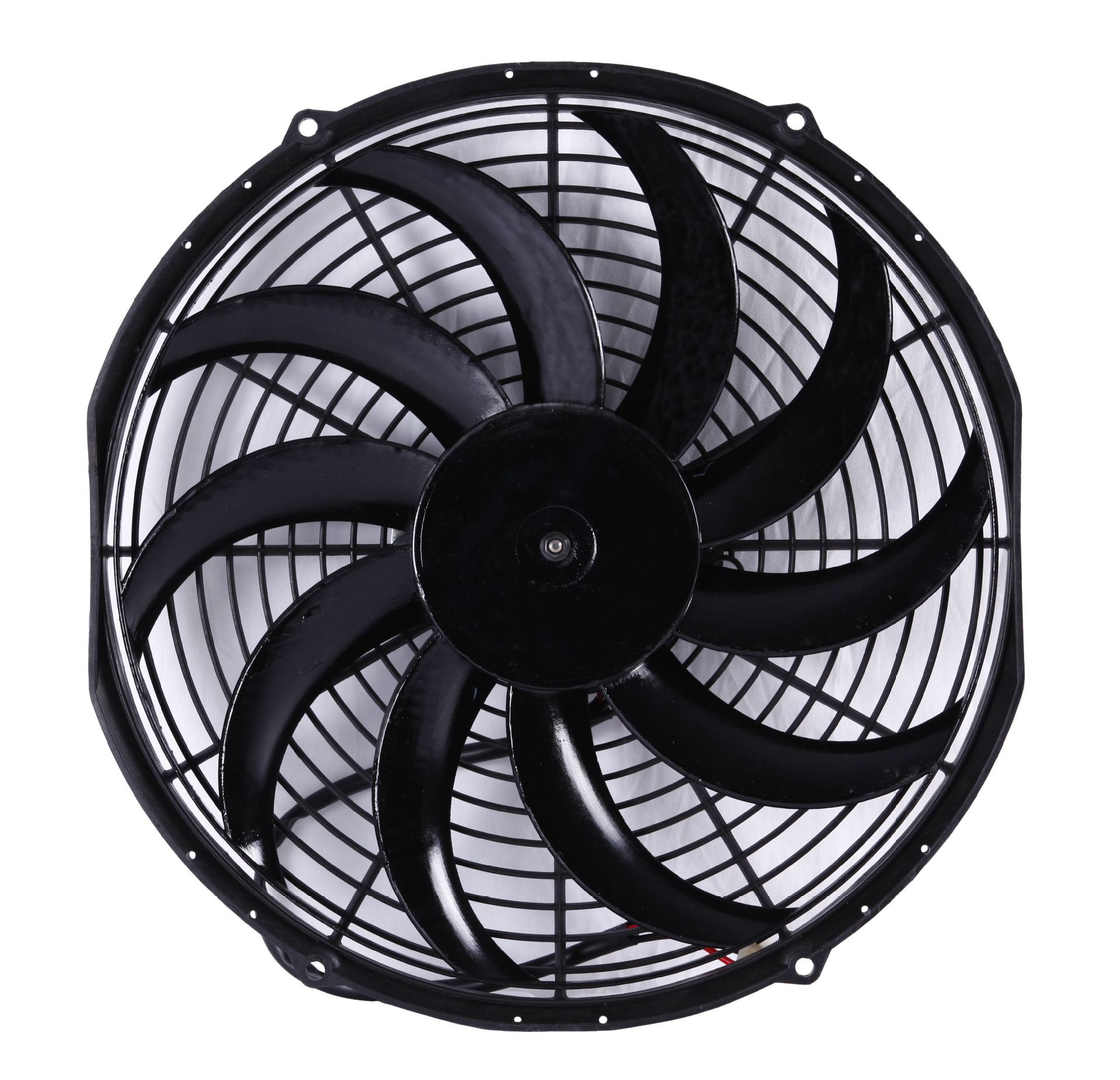 厂家直销冷藏车用电子扇轴风扇流直流马达风扇替代spal 超薄13寸