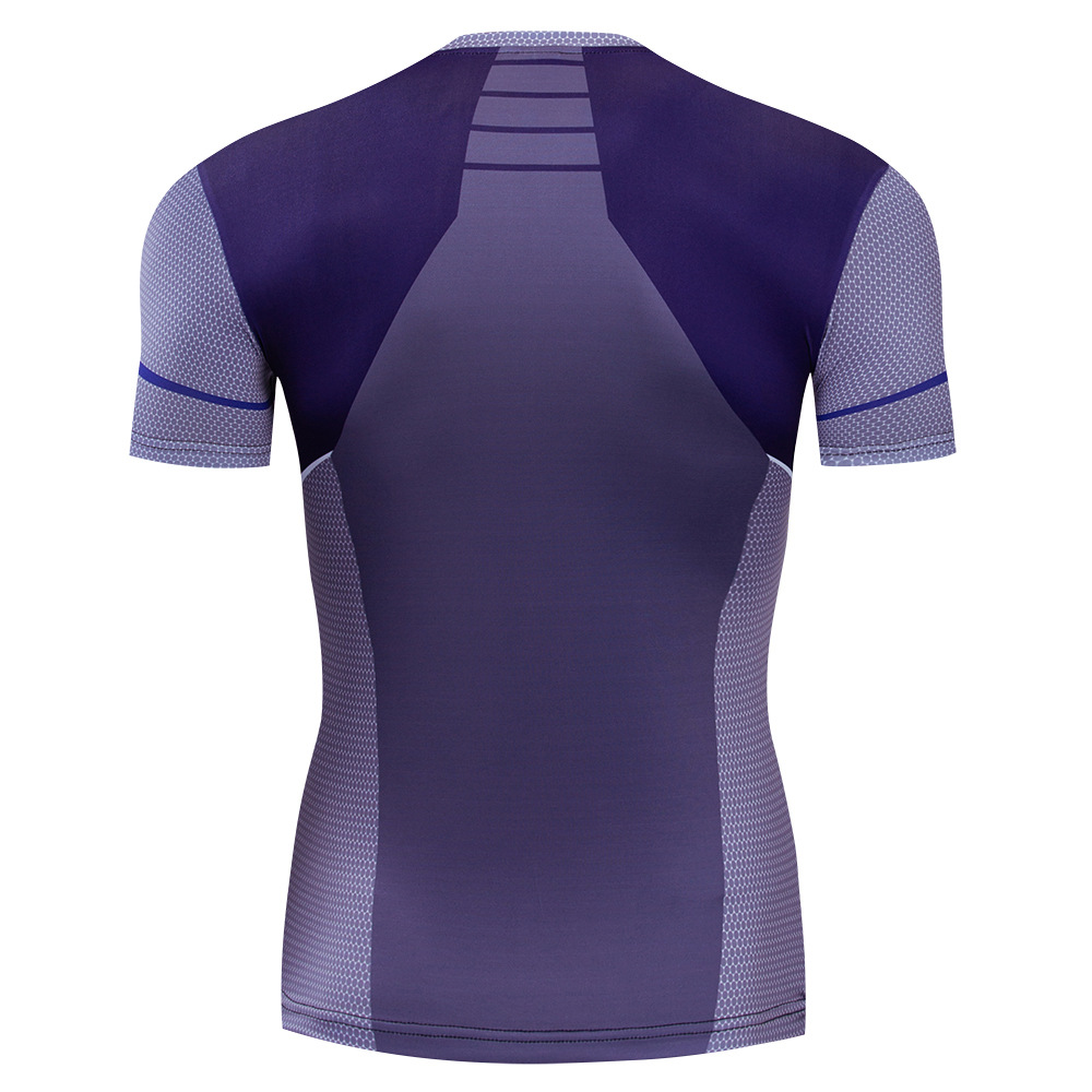 复联2快银/quicksilver周边cos上衣健身速干衣漫威超级英雄t恤