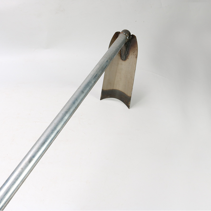 钢把锄头带把锄头农具大号锄头农用锄头长柄大锄头工具