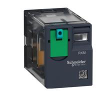 SCHNEIDER施耐德继电器RXM2CB2BD 10A 2组触点 24V中间继电器