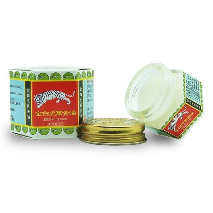 同安堂 金白虎万金油 防蚊虫叮咬 清凉止痒 外出旅游备用20g/瓶