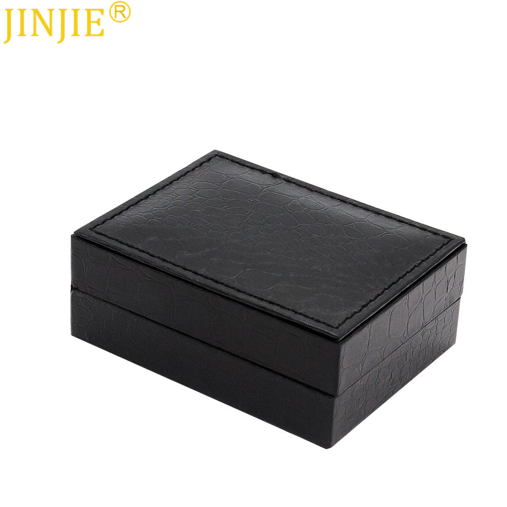 spot goods high quality high grade cuff-link box wholesale packaging jewelry box senior cuff-link box cufflinksbox