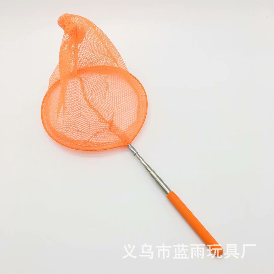 厂家批发儿童捉昆虫捕蝴蝶网捕鱼网兜伸缩捞鱼网工具渔网捞兜