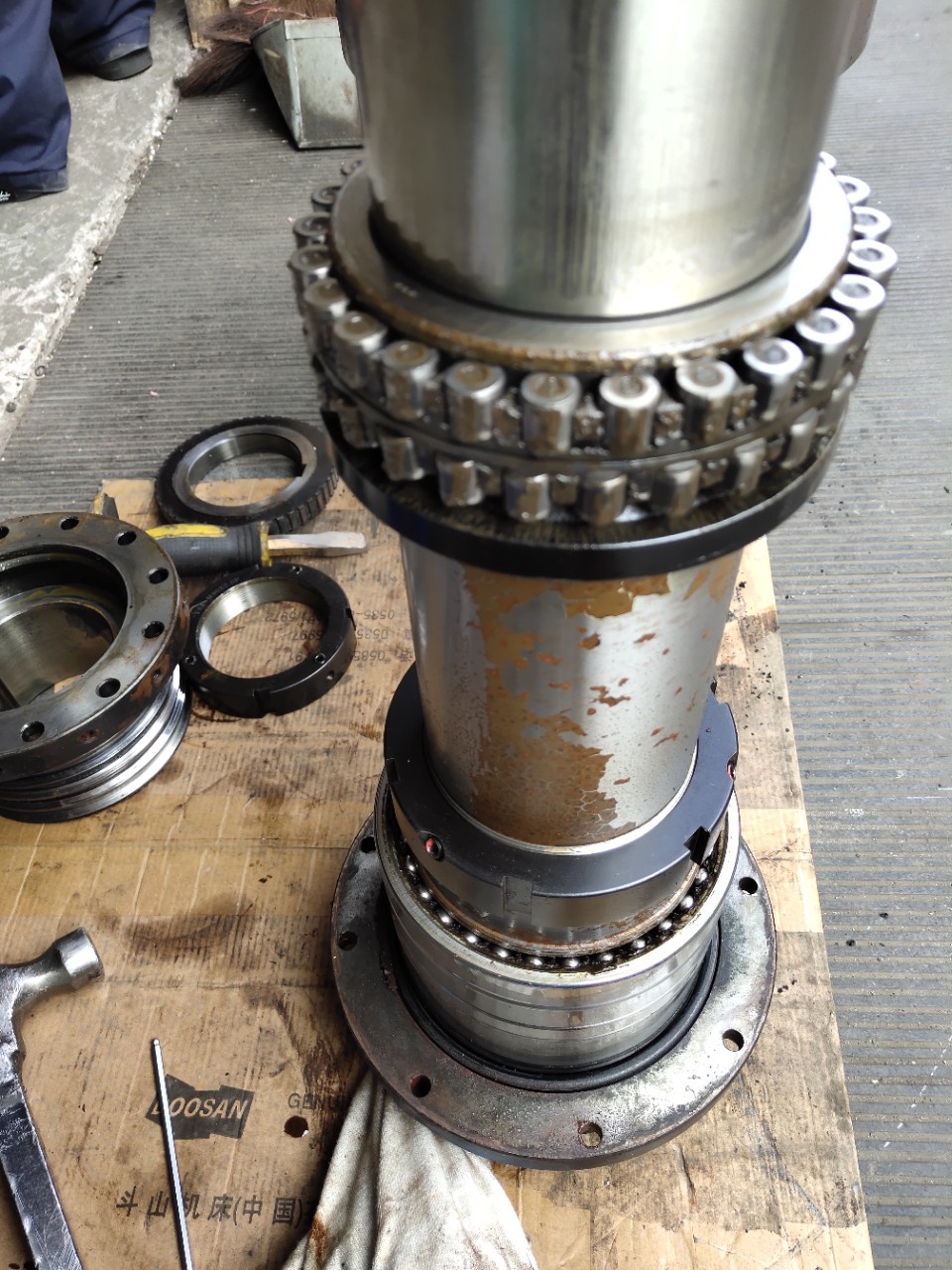 cnc主轴机床电主轴维修数控车床主轴维修