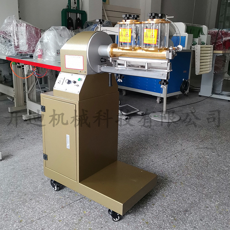 9寸密封罐上胶机 软伦过胶机 柜式过胶机 玻璃罐单面自动涂胶机