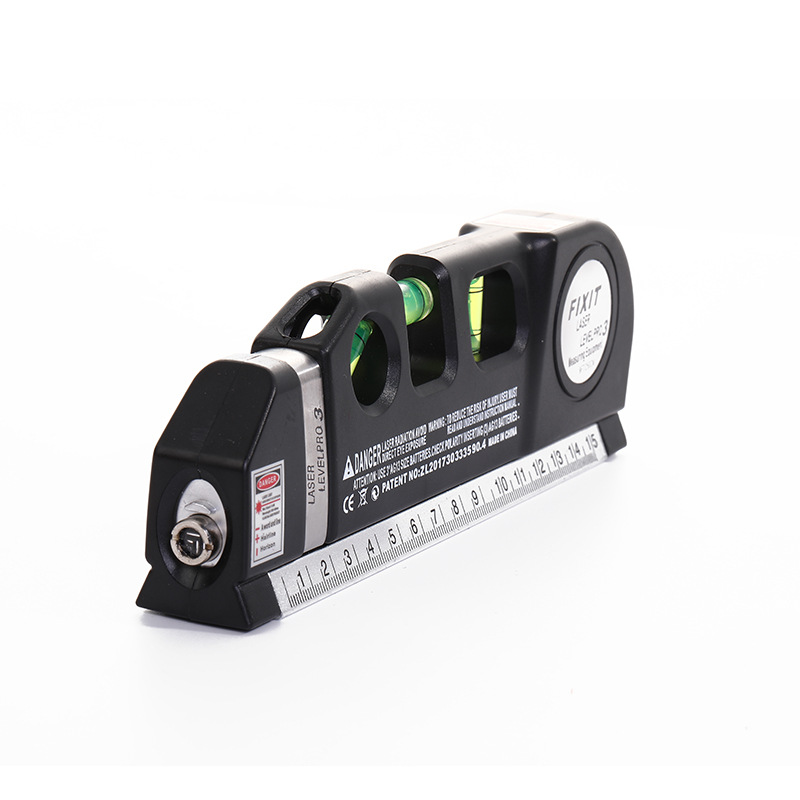 直销多功能激光水平尺 测量水平仪 红外线标线尺 打线器水平尺