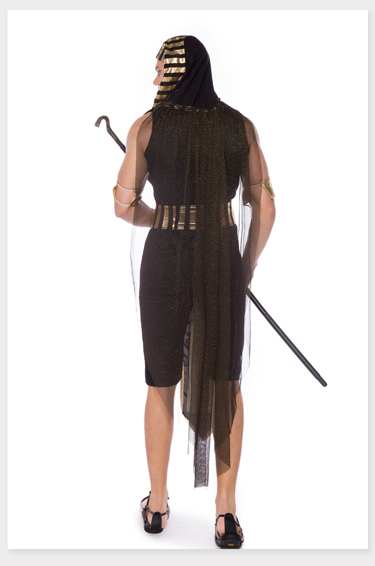 古埃及君主国王 成人男款cosplay法老阿蒙-拉神之子埃及人木乃伊