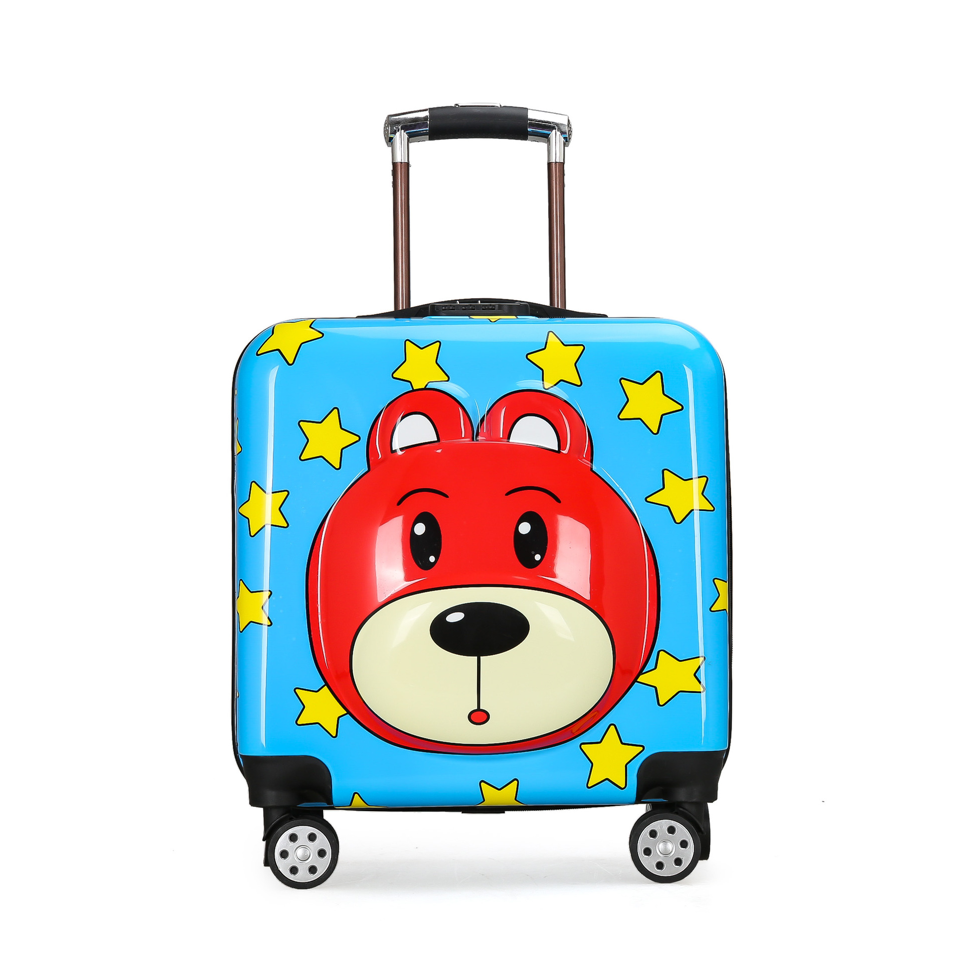 新款小黄鸭儿童拉杆箱18寸卡通童趣可爱学生登机箱卡通行李箱代发