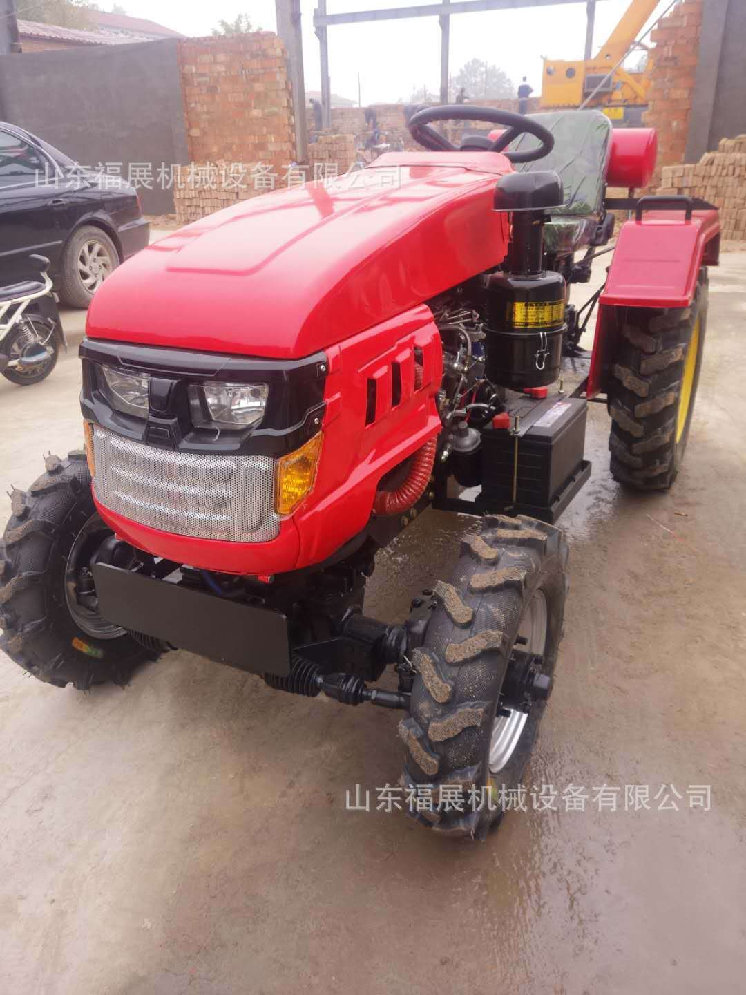 20/ 45马力低矮型拖拉机窄轮距四轮拖拉机 小型果园旋耕犁地机