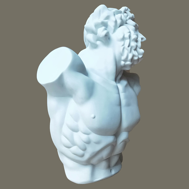 15cm高拉奥孔头像小树脂石膏雕像欧式风格雕塑摆件素描用美术用品