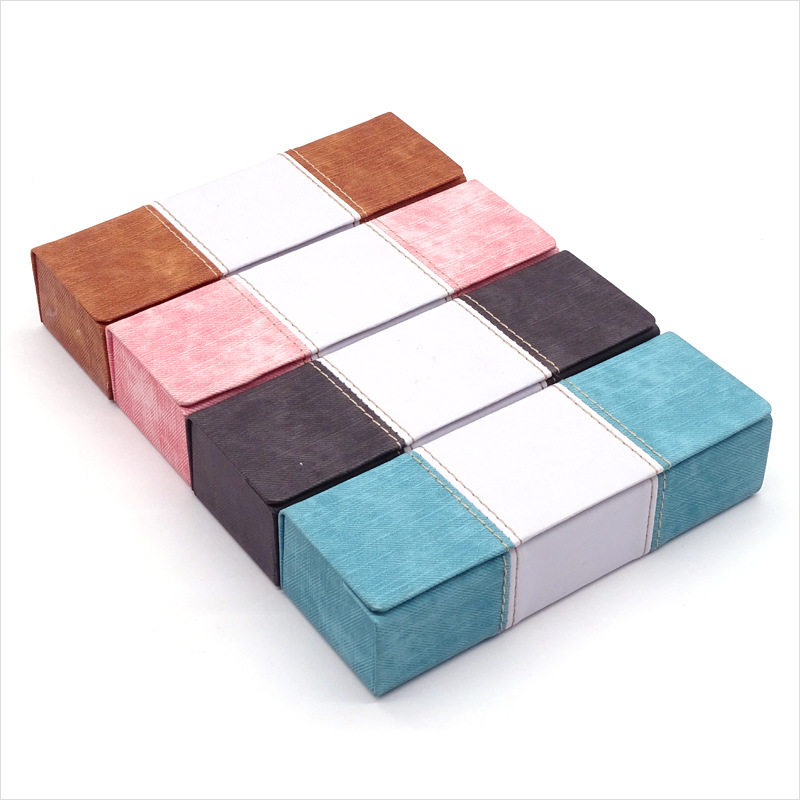 手工太阳眼镜盒定制眼镜收纳铁盒拼接盒简单大气眼镜盒子定制logo