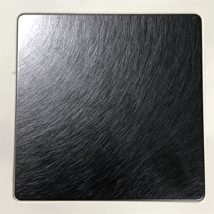 不锈钢乱纹黑钛 真空电镀 不锈钢乱纹黑钛 拉丝镀铜不锈钢黑钛-五阿哥