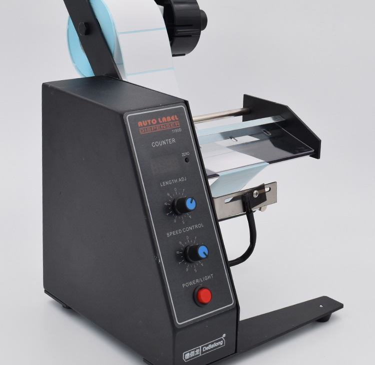 德佰龙标签剥离机 贴标机械自动贴标机快速不干胶分离机感应式