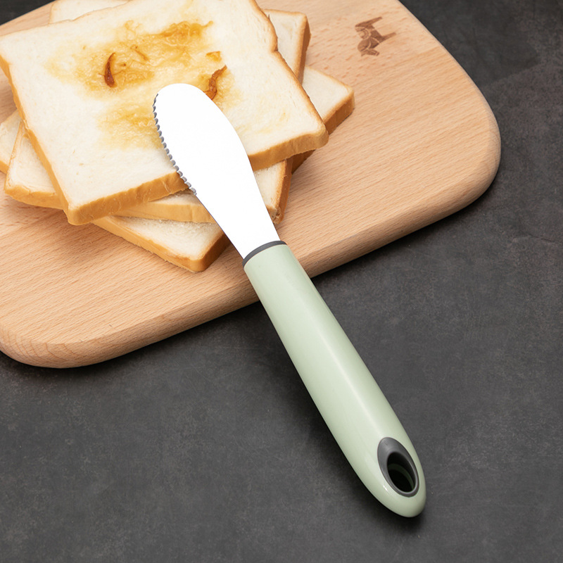 不锈钢黄油刀奶油牛油刀果酱涂刀沙拉酱抹刀烘焙西餐餐具