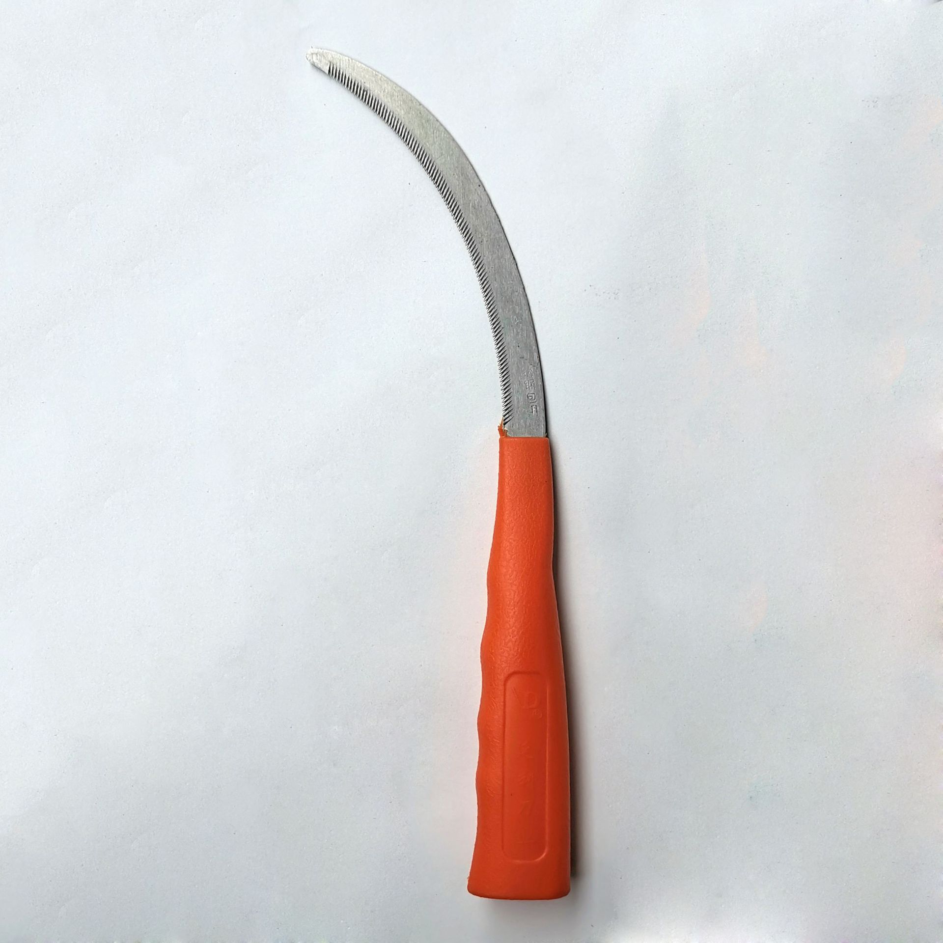 延利牌塑柄不锈钢锯齿镰刀 锯镰刀 禾镰刀 细齿镰刀 月牙镰刀