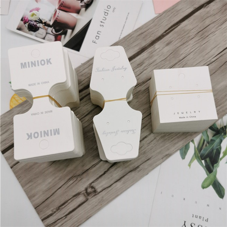 韩国流行饰品纸卡包装卡片发圈头饰饰品卡纸皮筋头绳精品吊卡