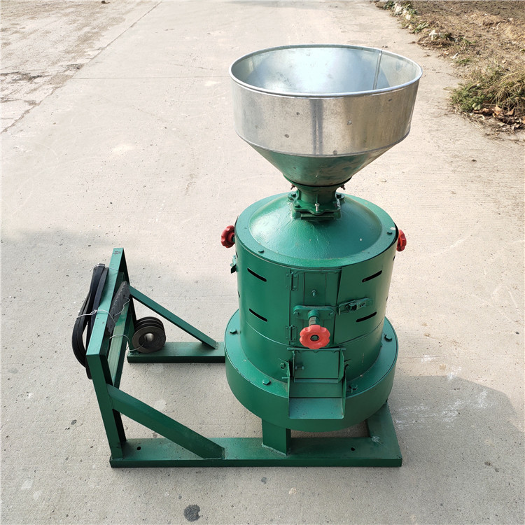 热销家用谷子碾米机 新型小型脱米机 小型水稻脱皮加工设备