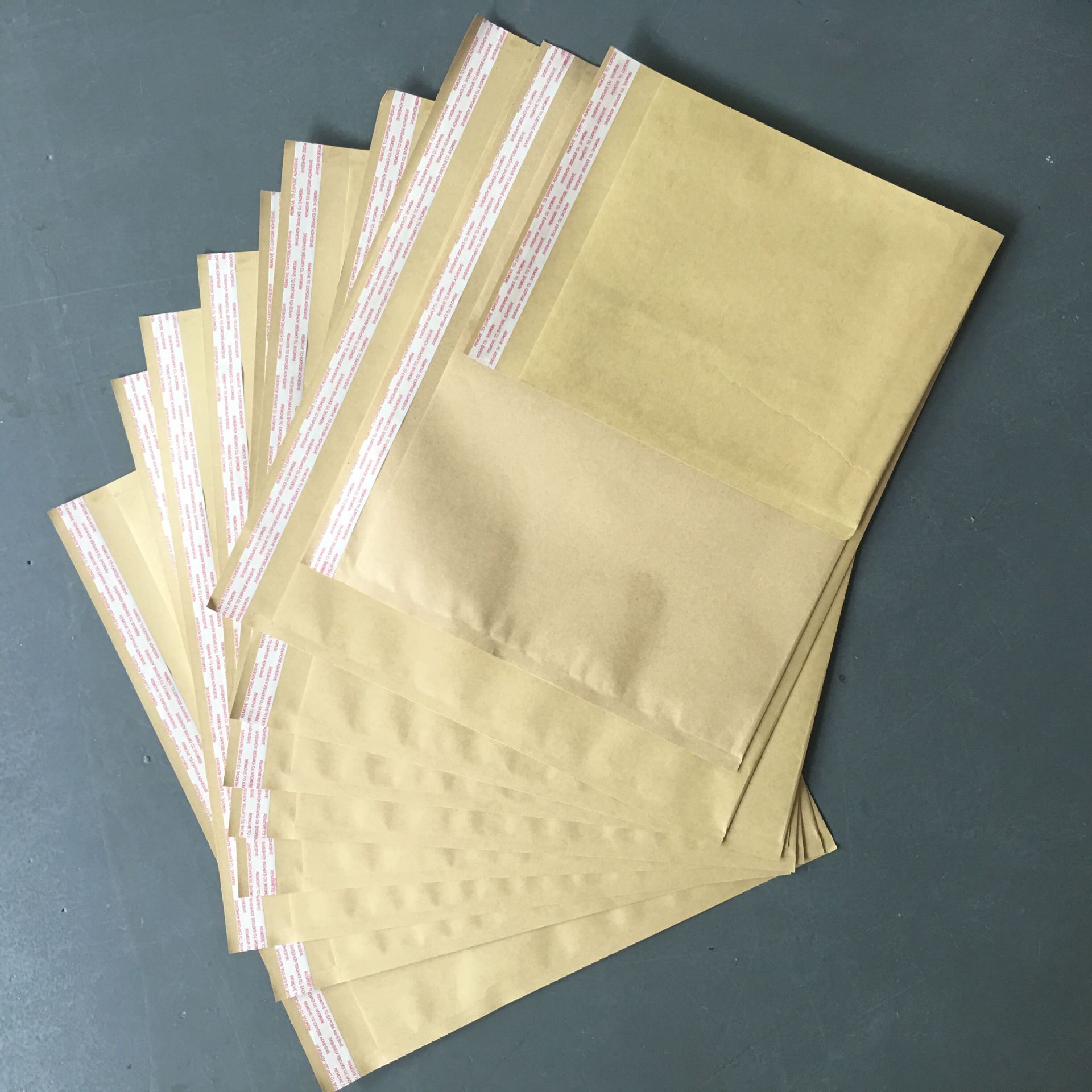 服装快递袋牛皮纸信封出口单层袋45*35 4厘米现货可印刷logo