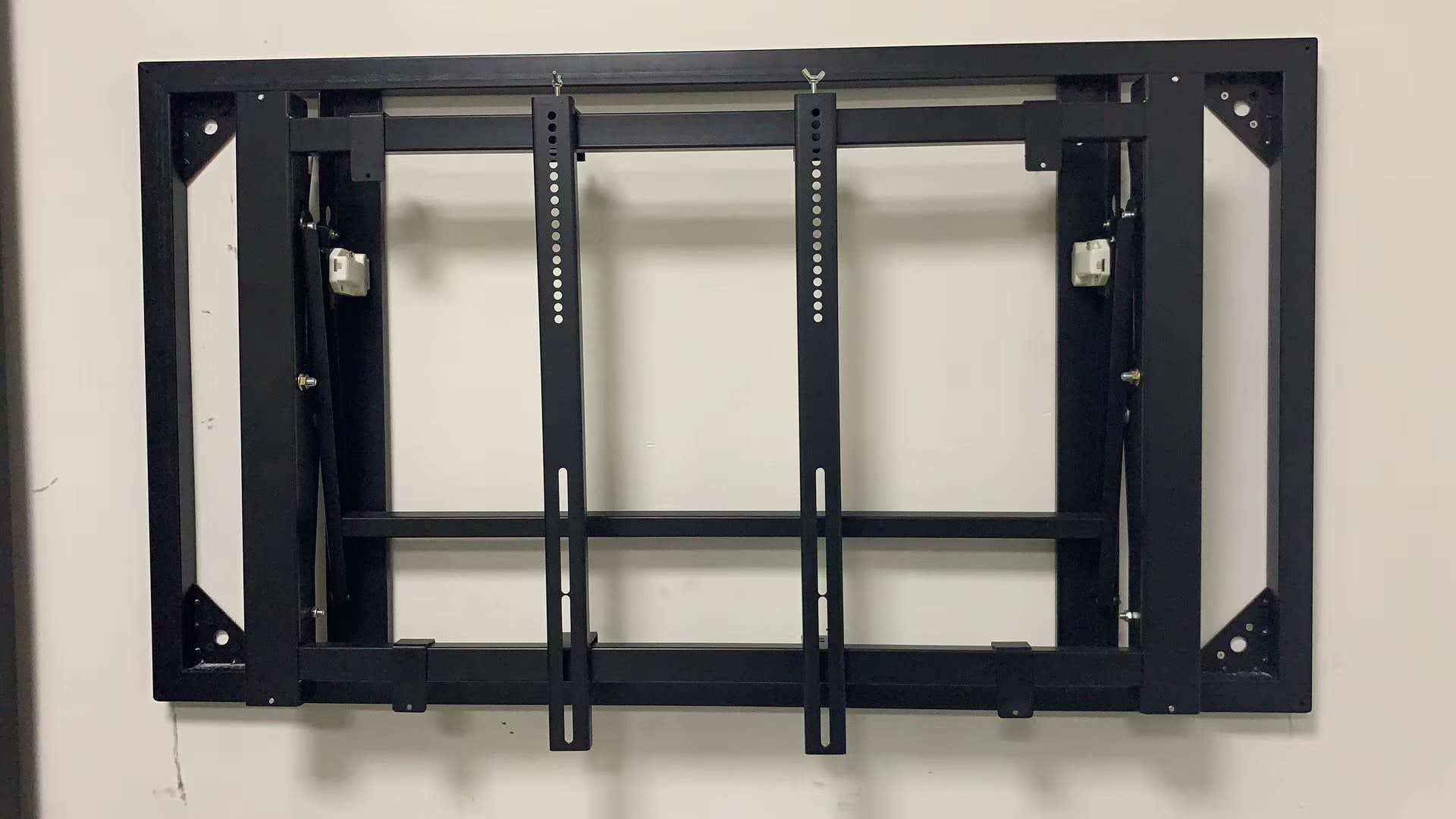 46/49/55寸液晶拼接屏液压支架大屏幕电视墙高清显示器壁挂嵌入式