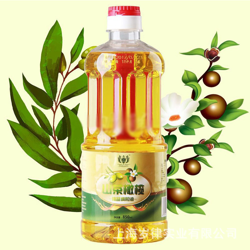 750ml纯正稻米油菜籽油亚麻籽油山茶油中老年会销礼品食品批发