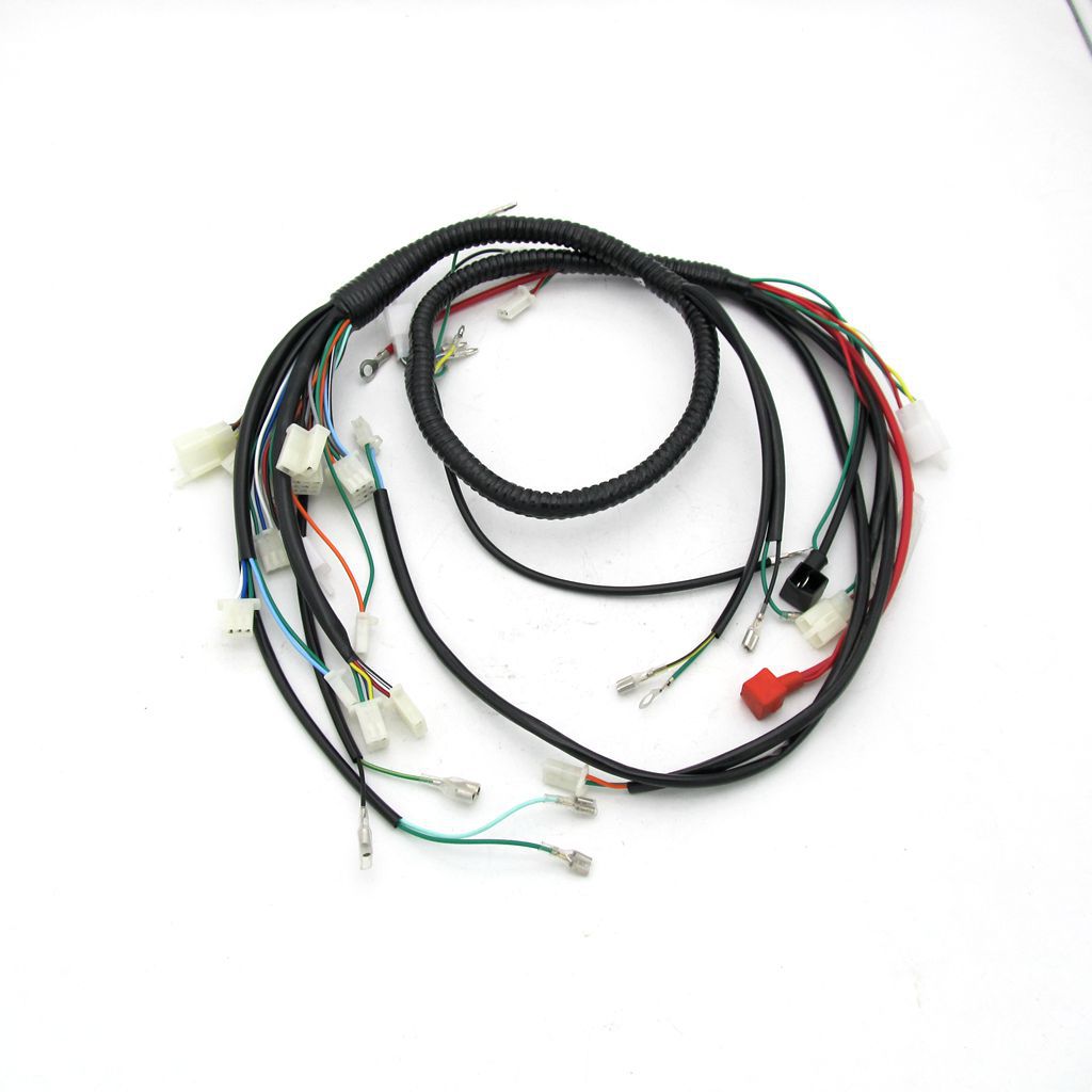 atv沙滩车总线150cc-200cc大恐龙倒三轮全车线路线束总成-阿里巴巴