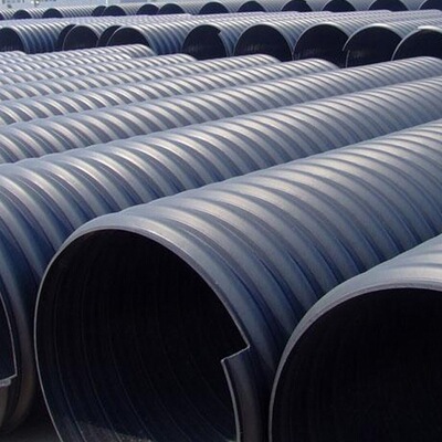 钢带增强pe螺旋波纹管 sn8 dn600 市政排水管 污水处理