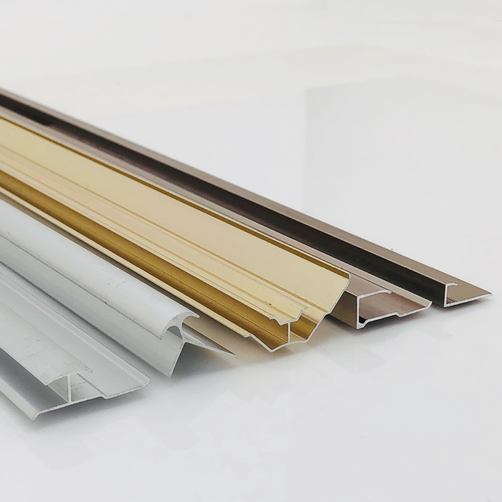 冰火防火板医疗板铝合金阳角阴角收口收边工字接缝卡扣条装饰线条