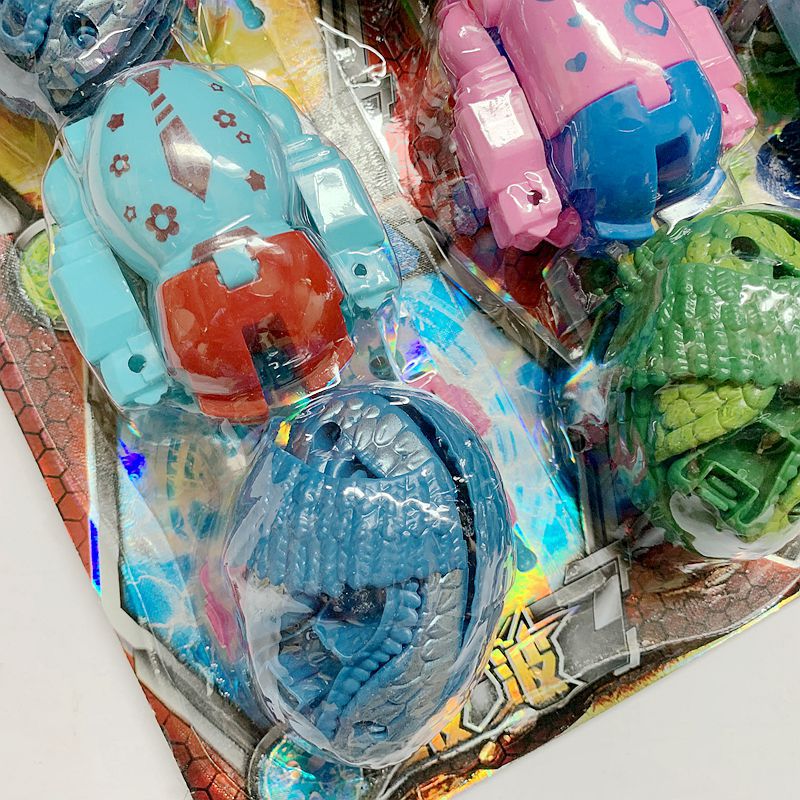 2元店热卖儿童玩具变形恐龙蛋 益智玩具 两元店地摊货源一手批发