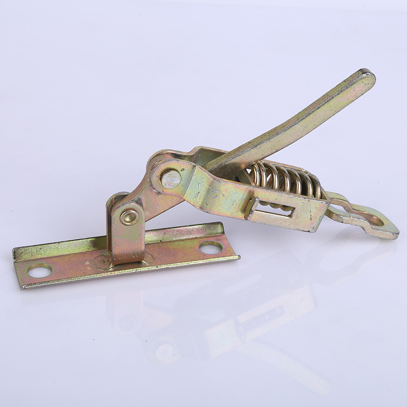 汽车货车三轮车栏板锁扣车厢钩搭扣板锁门扣开关弹簧扣