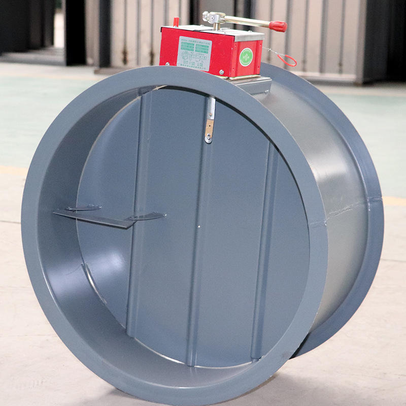 圆形防火阀 280度常开电动防火阀 排烟防火阀φ600圆形远控防火阀